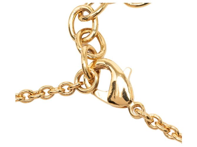 Bracciale Essential V Charm Louis Vuitton D'oro - vista 5