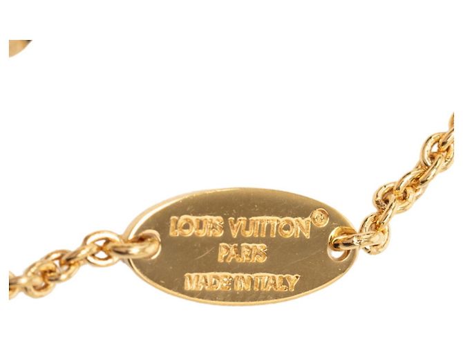Bracciale Essential V Charm Louis Vuitton D'oro - vista 6