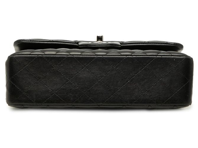 Borsa a tracolla Chanel Coco Mark Matelassé Double Flap Nero - vista 3