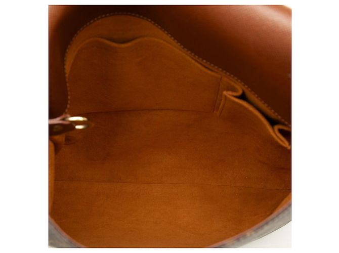 Borsa a tracolla Louis Vuitton Monogram Musette Marrone - vista 4