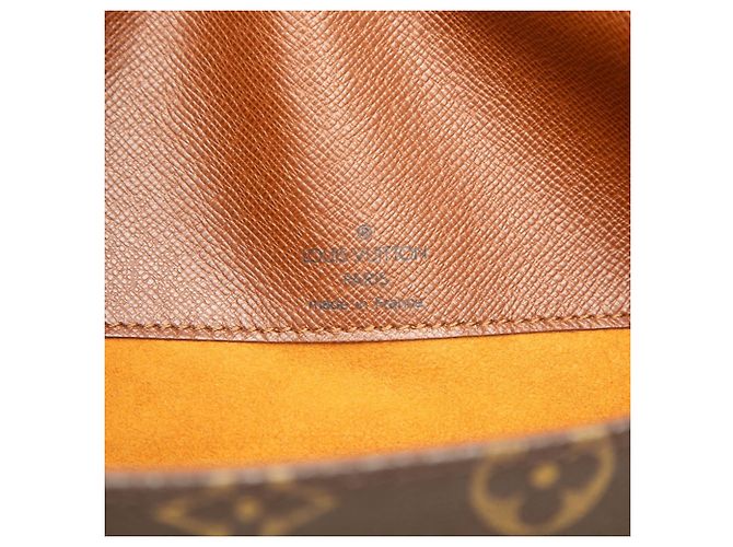 Borsa a tracolla Louis Vuitton Monogram Musette Marrone - vista 5