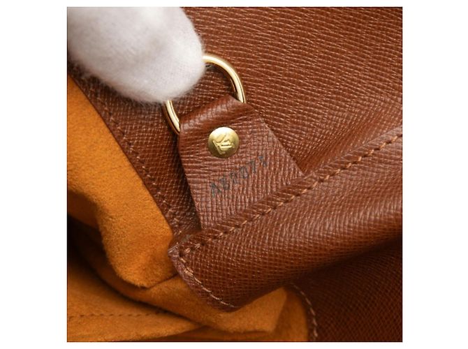 Borsa a tracolla Louis Vuitton Monogram Musette Marrone - vista 6