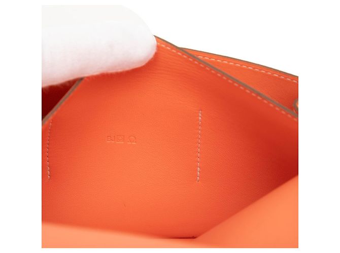 Hermès Cartera larga Hermes Dogon GM Naranja - vista 5