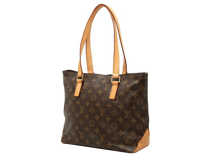 Borsa Cabas Piano Monogram Louis Vuitton Marrone - vista 2