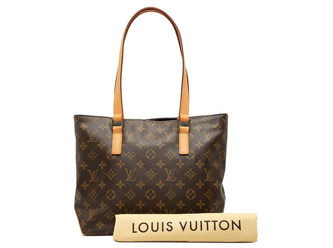 Borsa Cabas Piano Monogram Louis Vuitton Marrone - vista 7