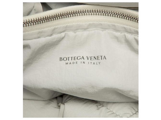 Borsa Tote Bottega Veneta Maxi Intrecciato Squash Bianco - vista 5
