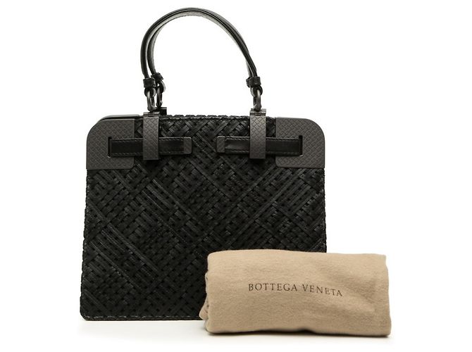 Borsa Bottega Veneta Intrecciato Nero - vista 7
