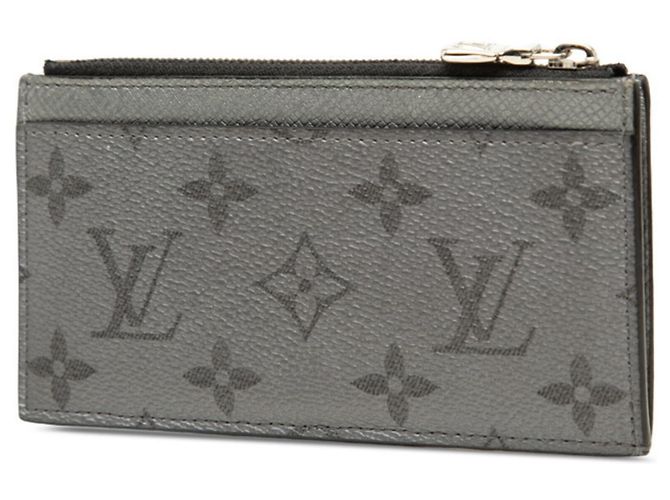 Tarjetero Monogram Taigarama Louis Vuitton Castaño - vista 2