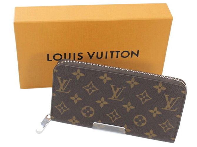 Louis Vuitton Monogram Lange Geldbörse Silber Monogramm - Ansicht 10