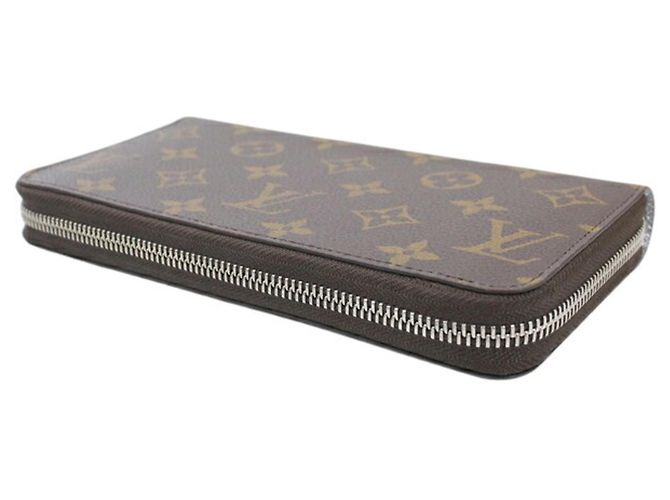 Louis Vuitton Monogram Lange Geldbörse Silber Monogramm - Ansicht 4