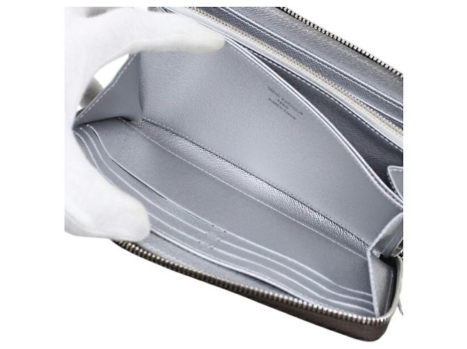 Louis Vuitton Monogram Lange Geldbörse Silber Monogramm - Ansicht 7