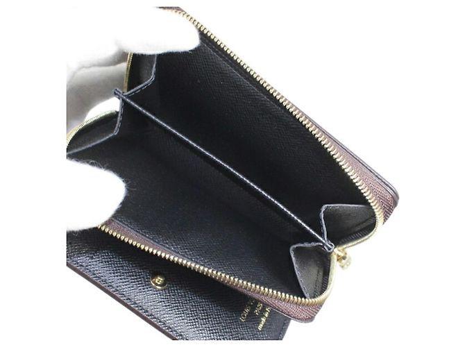 Cartera bi-fold Louis Vuitton Monogram Reverse Castaño Monograma - vista 11