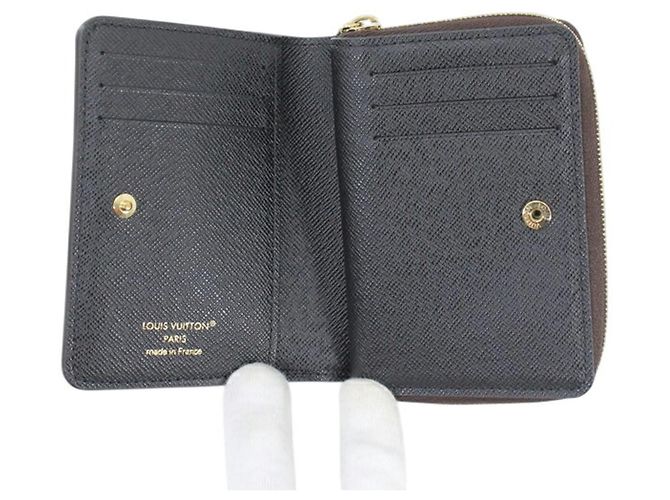 Cartera bi-fold Louis Vuitton Monogram Reverse Castaño Monograma - vista 8