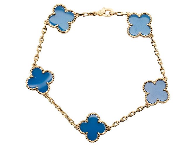 Bracciale con Charms Vintage Alhambra Van Cleef & Arpels - vista 2