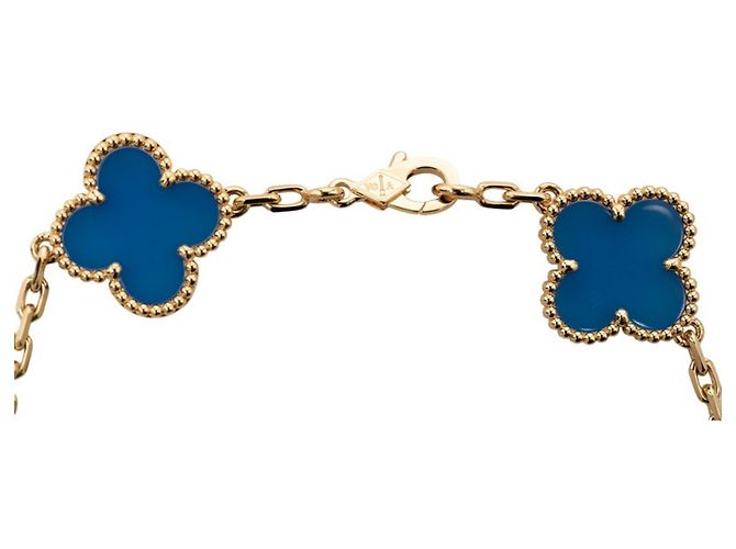Bracciale con Charms Vintage Alhambra Van Cleef & Arpels - vista 3