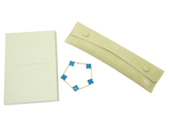Bracciale con Charms Vintage Alhambra Van Cleef & Arpels - vista 6