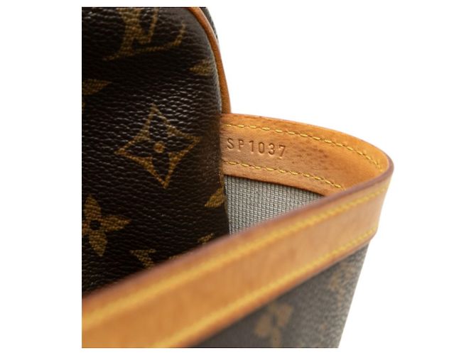Borsa a tracolla Louis Vuitton Monogram Reporter PM Marrone - vista 5
