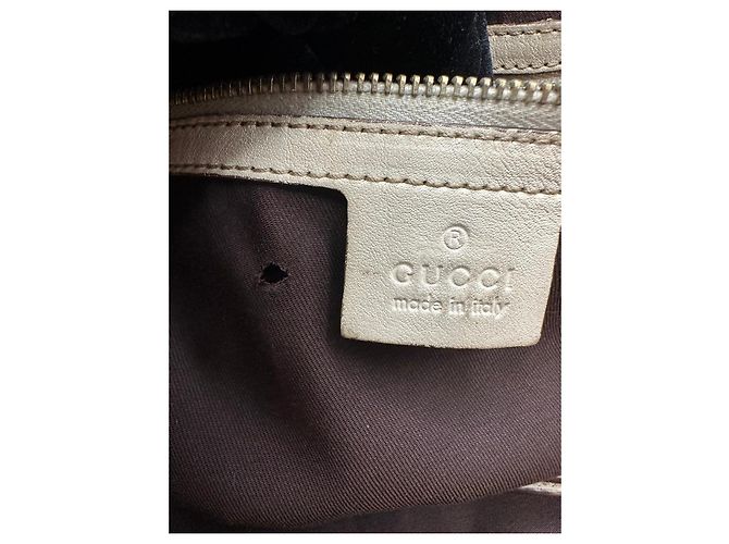 Borsa a tracolla Gucci Pelham in tela monogramma GG Marrone Beige - vista 15