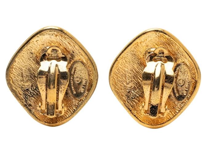 Orecchini a clip placcati oro Chanel D'oro - vista 2
