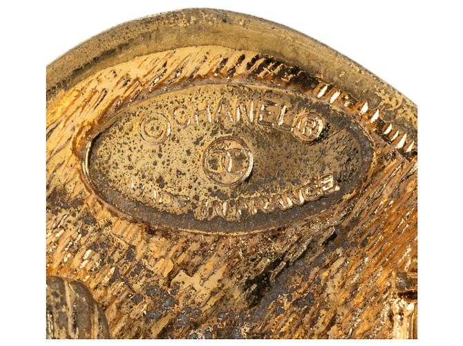Orecchini a clip placcati oro Chanel D'oro - vista 3