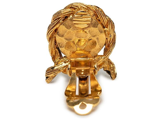Orecchini a clip placcati oro Chanel D'oro - vista 3