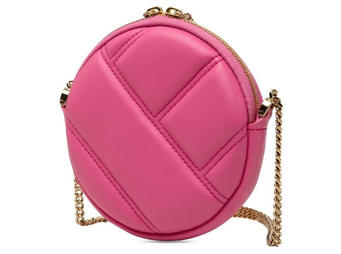 Bulgari Bvlgari Serpenti Cabochon Mini Chain Shoulder Pouch Rosa - vista 2