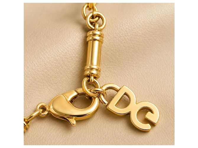 Dolce & Gabbana Collana con Pendente a Croce Oro e Cristalli Neri Nero D'oro - vista 7
