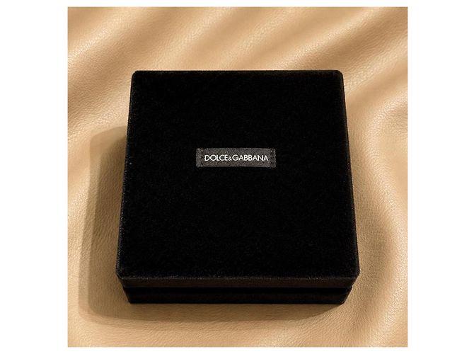Dolce & Gabbana Collana con Pendente a Croce Oro e Cristalli Neri Nero D'oro - vista 9