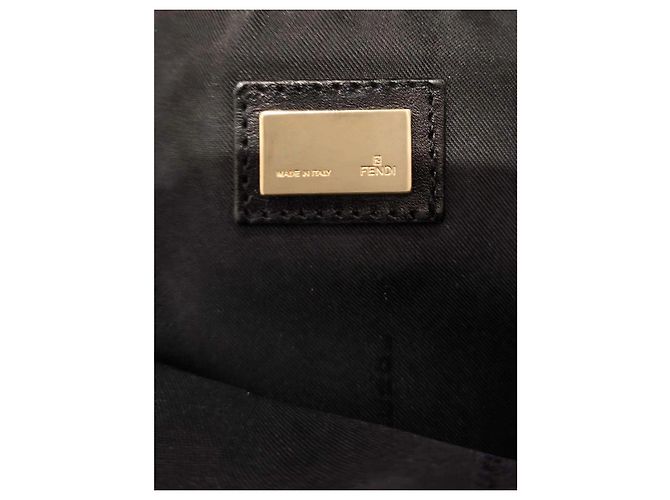 Fendi Zucca Shopper Bag Schwarz Canvas - Ansicht 9
