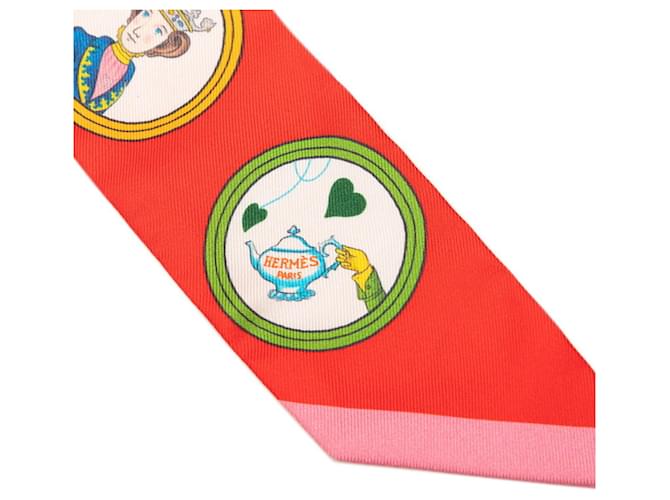 Hermès Twilly Tea Time Hermes Rosso Multicolore - vista 2