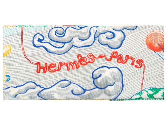 Hermès Twilly City of Light Hermes Marrone Multicolore Verde - vista 3