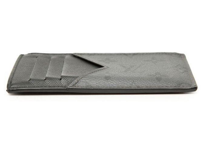 Portacarte Louis Vuitton Monogram Eclipse Nero - vista 3