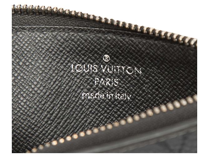 Portacarte Louis Vuitton Monogram Eclipse Nero - vista 5