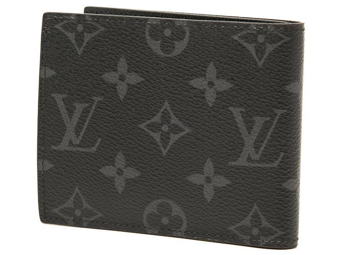 Louis Vuitton Monogram Eclipse Bi-fold Wallet Black - view 2