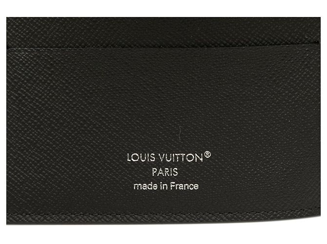 Louis Vuitton Monogram Eclipse Bi-fold Wallet Black - view 6