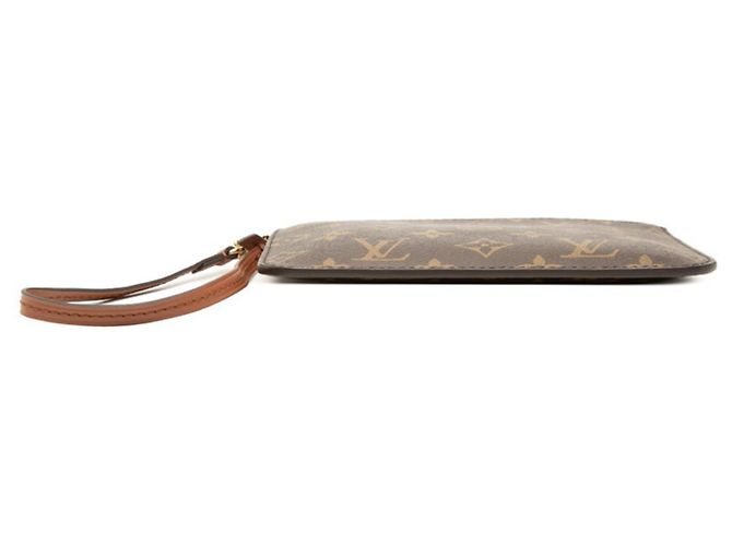 Borsa a mano e pochette Louis Vuitton marrone - vista 3