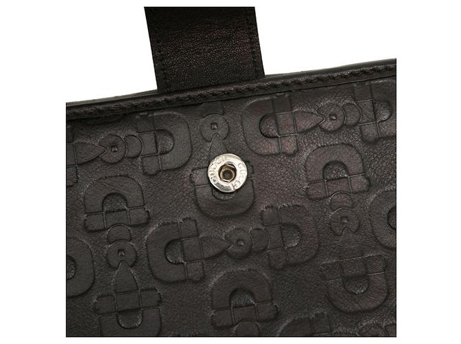 Cartera larga Gucci con estampado Horsebit Negro - vista 6