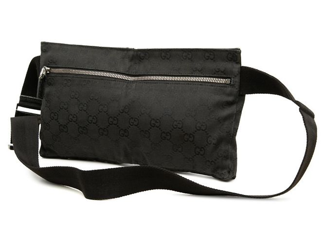 Borsello da vita Gucci GG Canvas Nero - vista 2