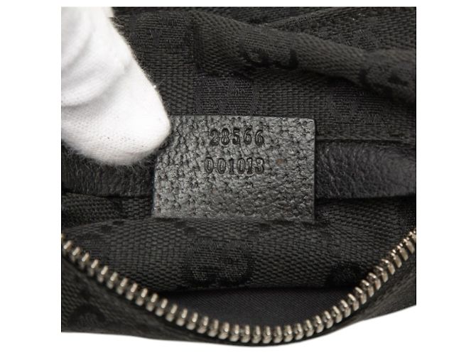 Borsello da vita Gucci GG Canvas Nero - vista 7
