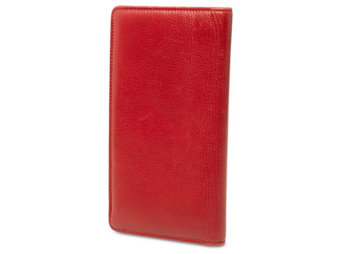 Cartera larga bi-fold Chanel Coco Mark Camellia Roja - vista 2