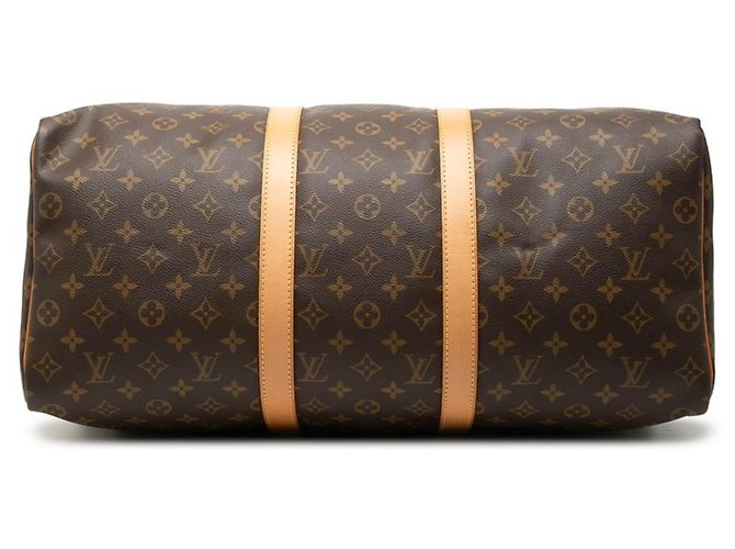 Borsa Boston Louis Vuitton Monogram Keepall 50 Marrone - vista 3