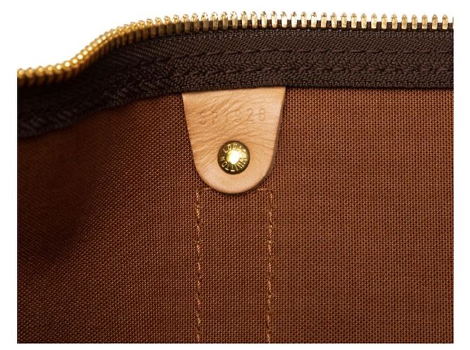Borsa Boston Louis Vuitton Monogram Keepall 50 Marrone - vista 6