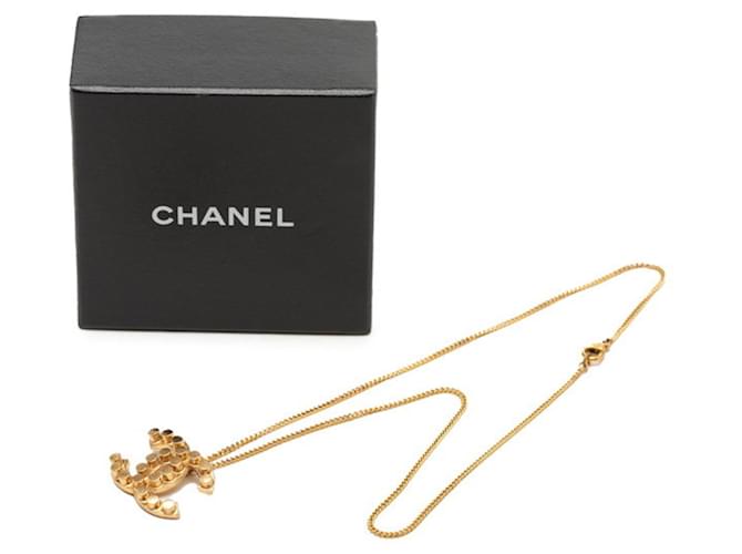 Collana con pendente Chanel Coco Mark D'oro - vista 8