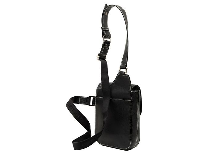 Borsa a tracolla Saddle Christian Dior Dior x Shawn Stussy Nero - vista 2