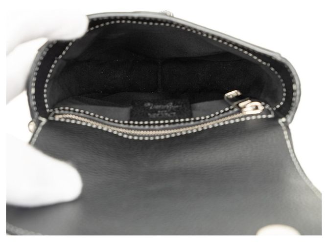 Borsa a tracolla Saddle Christian Dior Dior x Shawn Stussy Nero - vista 6