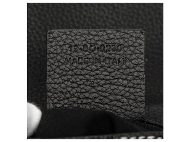 Borsa a tracolla Saddle Christian Dior Dior x Shawn Stussy Nero - vista 8