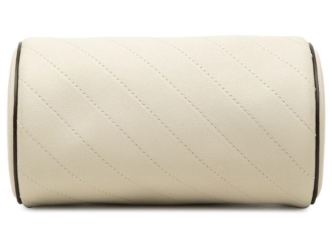 Borsa a tracolla Gucci Blondie in pelle bianca Bianco - vista 3