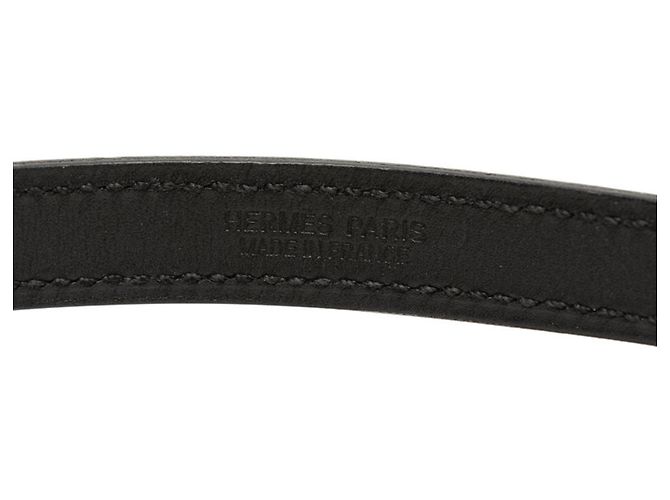 Hermès Bracciale a doppio giro con charm Hermes Pavin Nero - vista 5