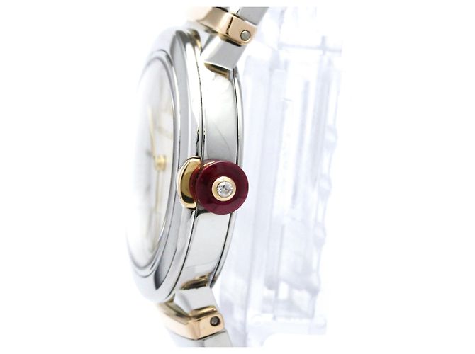 Bulgari Relógio de pulso Bvlgari Lvcea em ouro rosa 18K e aço, quartzo - vista 4