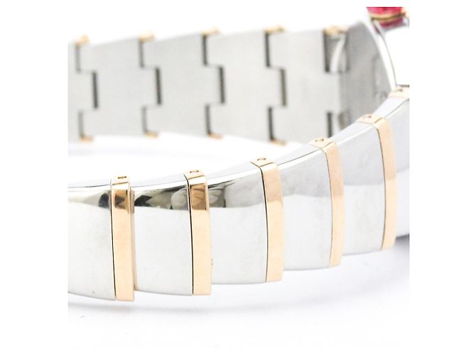 Bulgari Relógio de pulso Bvlgari Lvcea em ouro rosa 18K e aço, quartzo - vista 8
